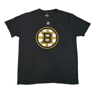 NHL Men's Boston Bruins Patrice Bergeron #37 Black Player T-Shirt Sz XL